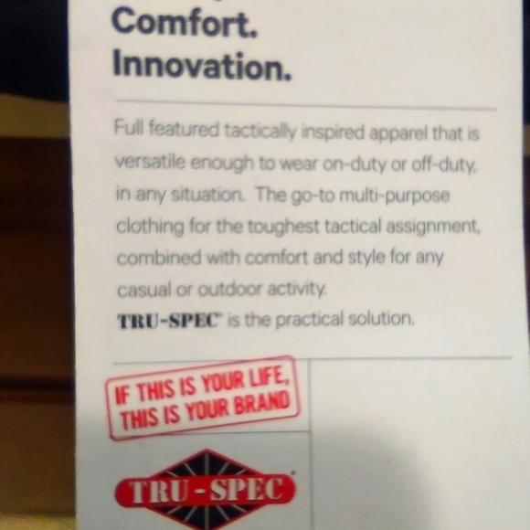 TRU-SPEC MENS BDU BLACK PANTS 1732007 - 2XL Regular - Picture 6 of 7